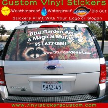 car window shade decal stickers