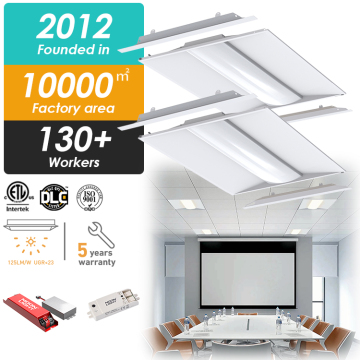 Motion Sensor Power Adjustment LED Troffer Light