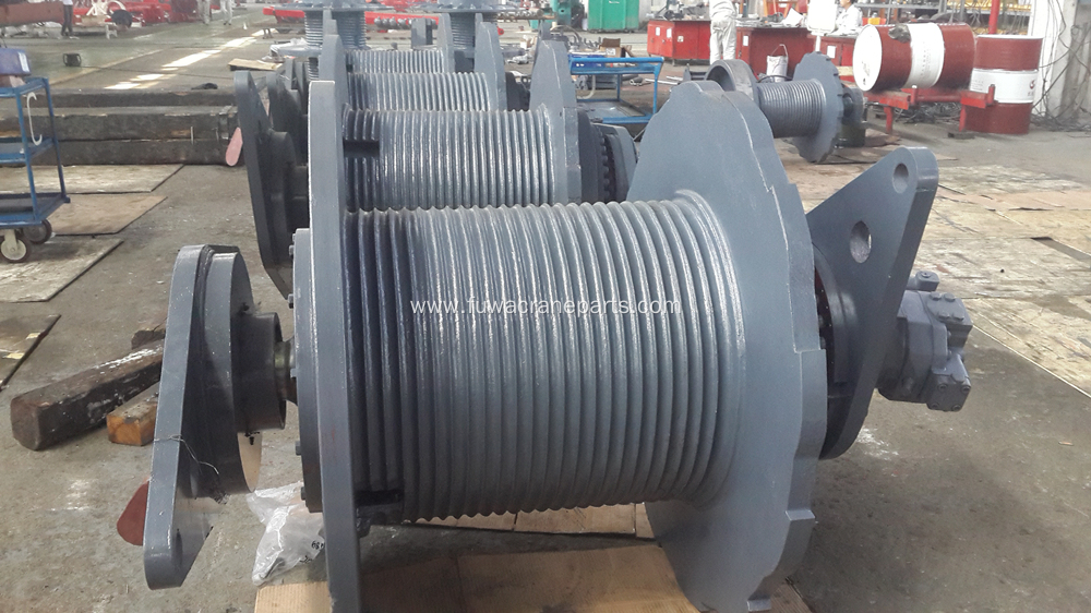 FUWA Crane Hydraulic Hoist Lifting Winch