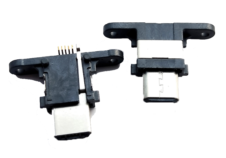 MICROUSBコネクタBタイプ5Pオス