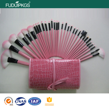 wholesale pink makeup brush set makeup brush set 32piece