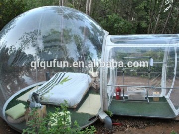 Camping movable commercial inflatable bubble lodge tent