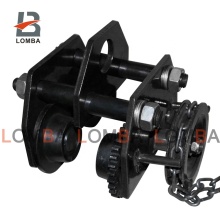 Manual Cargo Chain Geared Trolley for I Beam Convey