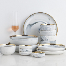 Ceramic For Restaurant Dinner Bowl Luxury Ceramic Tableware