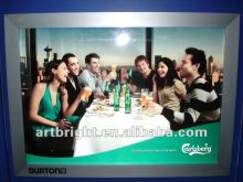 Advertising single sided snap frame LED ( super slim) lighting box