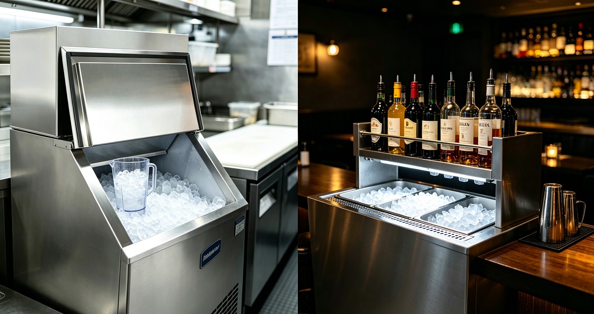 Restaurant Ice Bin vs. Bar Ice Bin What’s the Restaurant Ice Bin vs. Bar Ice Bin What’s the