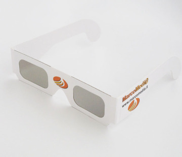 Custom Logo Circular Passive Polarized 3D Glasses