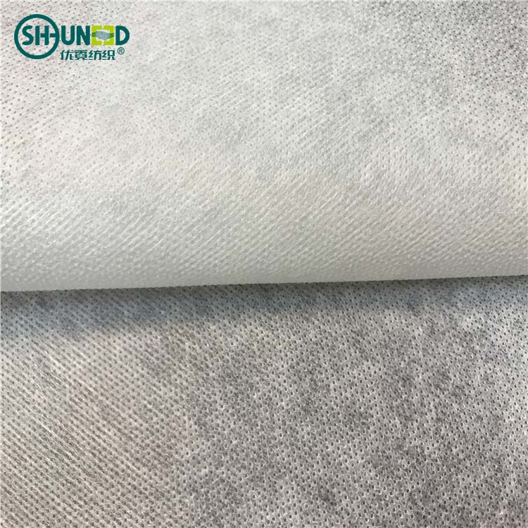 Garment nonwoven fusible interlining/interfacing/fabric