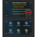10.1 cali 4 -kanałowy system monitorowania pojazdu z dotykiem/BSD/Bluetoothmp5/alarm dla pieszych