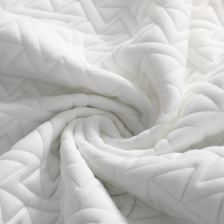 Soft & Elastic Spandex Polyester Knitted Jacquard Mattress Fabric