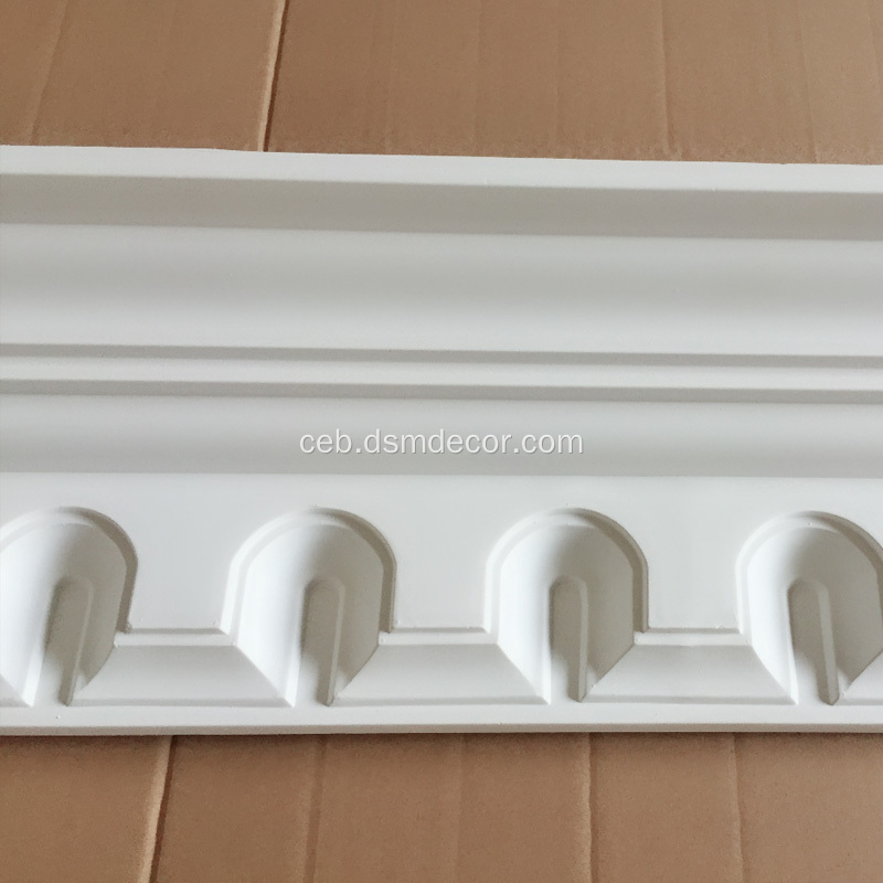 Taas nga kalidad nga Bag-ong Pu Cornice Molding