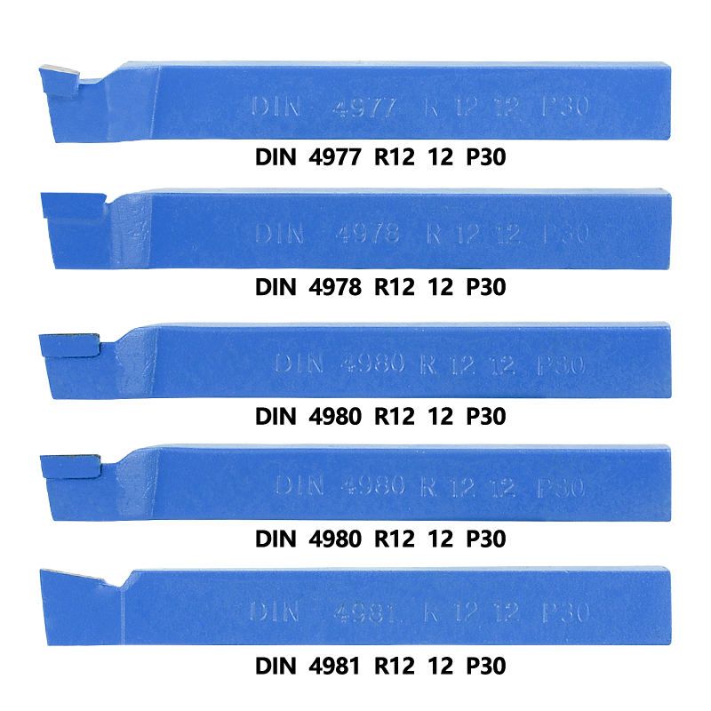 12mm Square Shank brazed holder 11 Pieces Lathe Tool holder Set tungsten Carbide Tipped Tool for metal