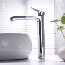 Full Copper Chrome Basin Faucet