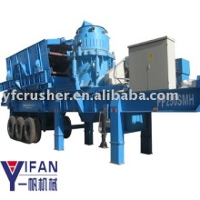 Mobile Rock Crusher and Screen Plant