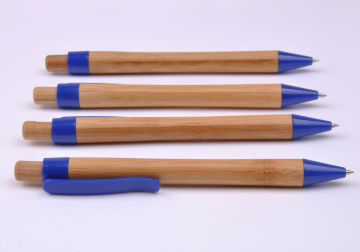 Advertising retractable gift wood ball pen