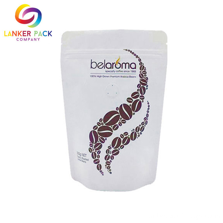 Moisture Proof Custom Stand Up Plastic Coffee Bag