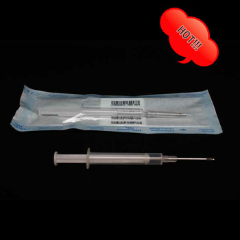 RFID Syringe with RFID animal glass tag
