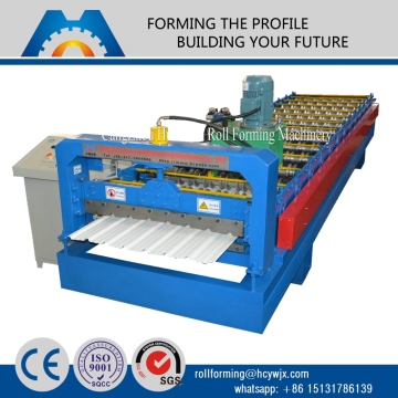 hydraulic rolling machine, metal sheet ibr profiling wall panel machine