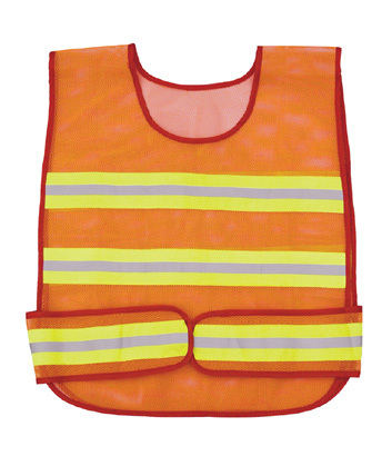 winter hi vis safety vest with reflector