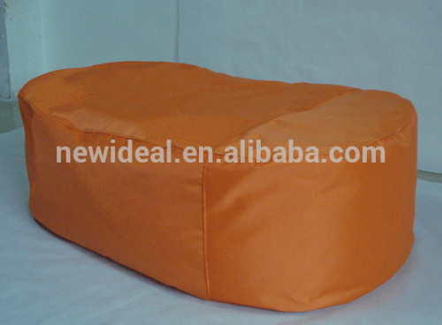 Fashion orange living room bean bag bench, bean bag stool (NW1335)