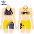 Custom Rand sublimated cheer Sport BH a Kuerz