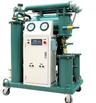Portable transformer oil filtering machine