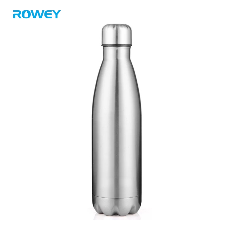 New design 750 ml stainless steel cola shape insulated thermos vacuum flask bottle