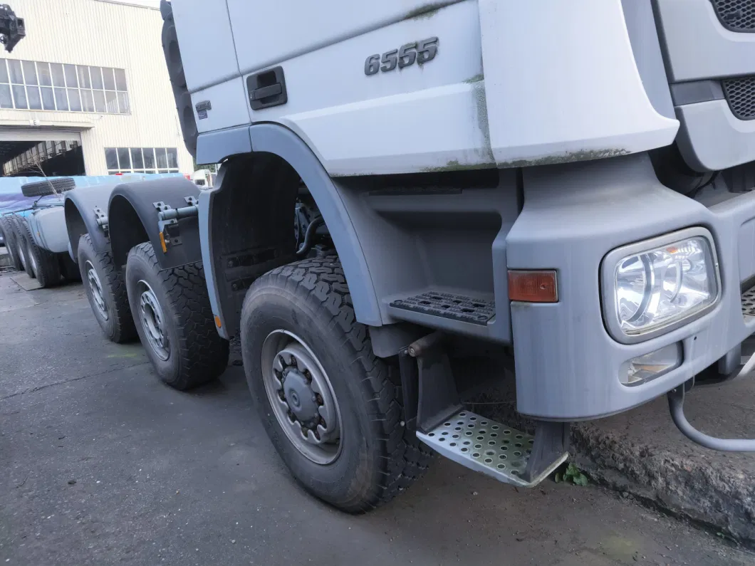 Euro 4 Used Mercedes Benz Cargo Tow Trucks Actros 6555 Tractor Truck for Sale