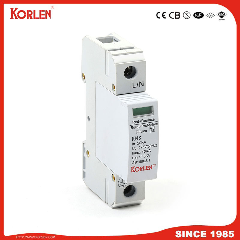 جهاز حماية الطفرة SPD KNS 420V 100KA 1P