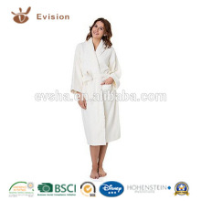 2016 New Shawl Collar With Ruffles Bathrobe