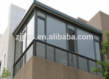 Residential project aluminum balcony opening window, balcony window and door