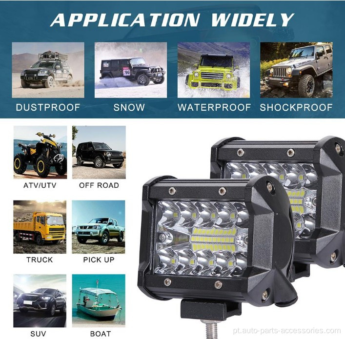 Caminhão de lâmpada de lâmpada de barra de luz de luz de trabalho de trabalho de carro LED