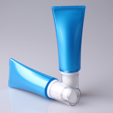 plastic cosmetic packaging tube gold cosmetic packaging