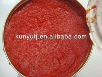 canned tomato paste 22-24%