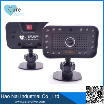 Auto car blind spot monitoring system flashing fatigue monitoring system