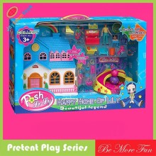 mini house model JTH40212 happy family house toys