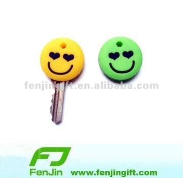 Lovely soft pvc key cap
