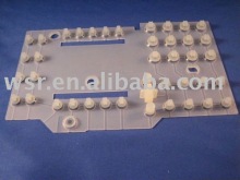 translucent silicone keypad