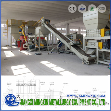 Production machine Waste pcb recycling line