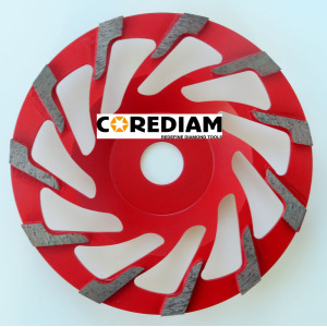 125mm L segment roue de meulage