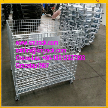 Folding Mesh Container