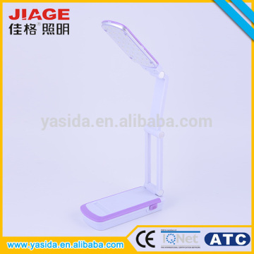 Super bright ABS rechargeable foldable led reading light for OEM