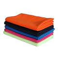 Serviette de plage en microfibre sport en daim