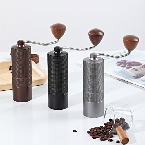 Hands en acier inoxydable portable Grinder de café