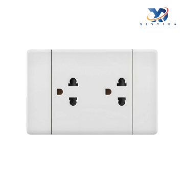 Ultra-Thin Dual Socket Wall Panel