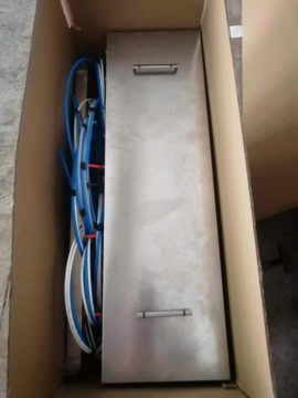 Mini size spray chrome machine for plastic