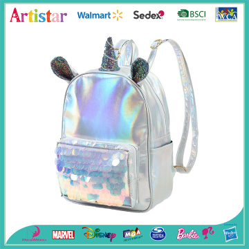 Unicorn white laser backpack