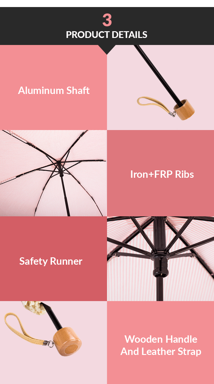 parapluie pliant généralement utilisé par les dames folding umbrella generally used by ladies