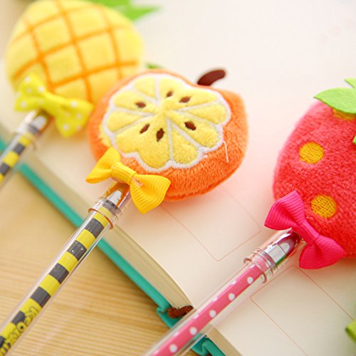 Plush Fruit Gel Pen 4 Plush Fruit Gel Pen 4