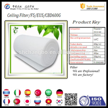 polyester fabric ceiling filter 600g/filter material of air filter